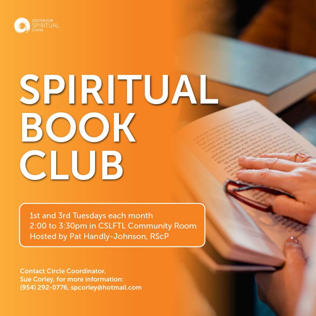 Spiritual Book Club (In-Person)