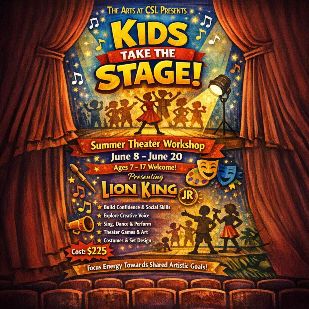 Kids Take The Stage! (Registration Deadline)