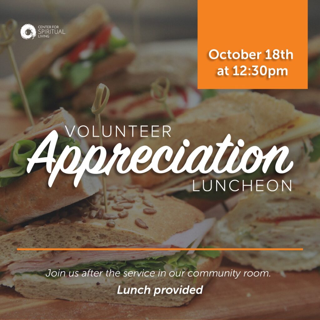 Volunteer Appreciation Luncheon